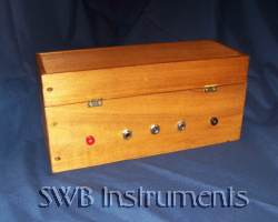 The HODU-1 Homeopathic Duplicator&trade; in a natural stain finish.