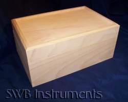 12x8x5 wood box. Other sizes available.